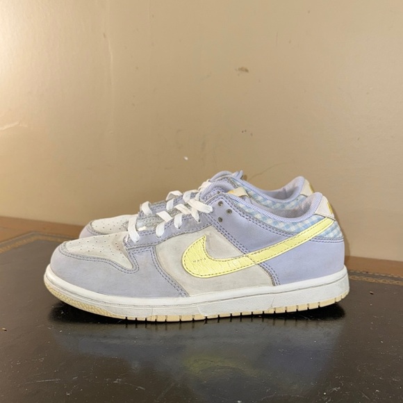 Nike Dunk Low Easter Purple Yellow FJ4642-536 Girl’s Size 2.5Y - Picture 3 of 5